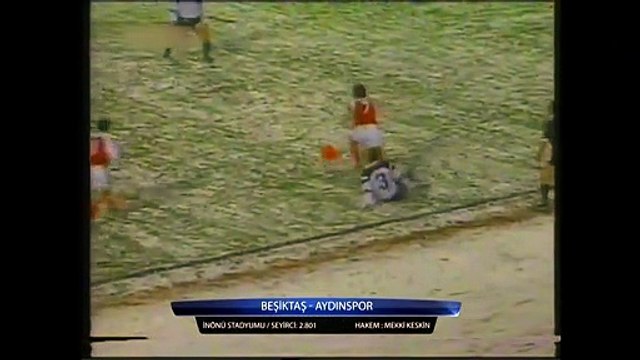 Beşiktaş 3-1 Aydınspor 23.12.1992 - 1992-1993 Turkish Cup 6th Round