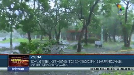 Hurricane Ida leaves Cuba and is expected to reach Louisiana