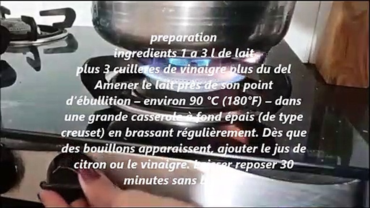 fromage frait maison tres delicieux preparation