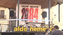 Alsasua celebra, un año más, su 'Ospa Eguna' en contra de la Guardia Civil