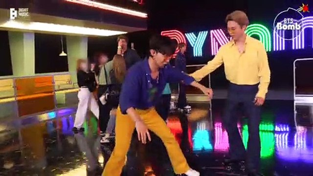 BTS Roller Skating Rink Dynamite 방탄소년단 4K UHD