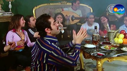 جوزي طلع مش راجل بيسهر و ياضيها رقص مع اصحابه مسلسل الباطنية