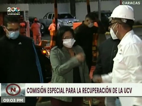 Vicepresidenta Delcy Rodríguez supervisó los avances en la recuperación de los espacios de la UCV
