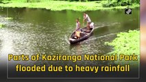 Parts of Kaziranga National Park flooded due to heavy rainfall