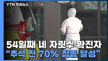 54일째 네 자릿수 확진자..."추석 전 70% 접종 달성" / YTN