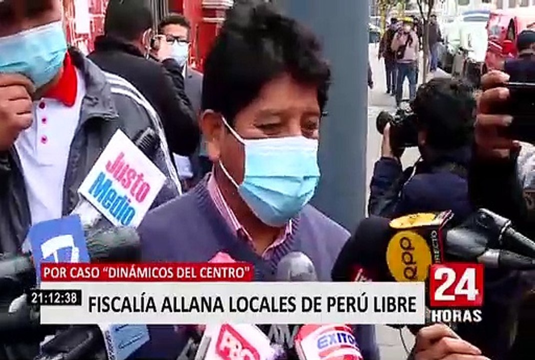 "Dinámicos del Centro": allanan vivienda de Vladimir Cerrón en Huancayo
