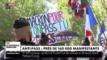 Pass Sanitaire - Voici en 90 secondes le résumé des manifestations qui se sont déroulées partout en France hier et qui auraient attiré moins de 160.000 personnes