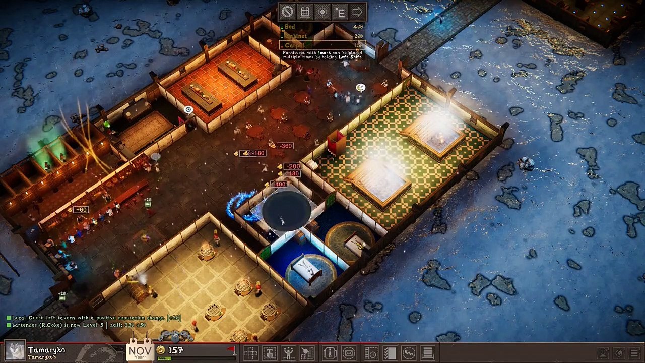 Brace yourselves! - Winter is coming! - Lv 4 Pt 3 - Let’s Play Tavern Tycoon – Episode 010