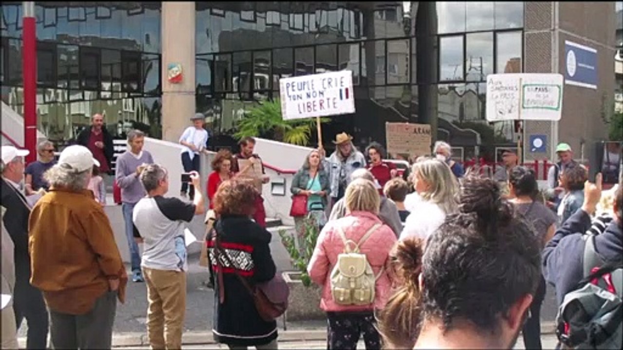 Guéret : manifestation contre le "Passe sanitaire" le 28 août 2021