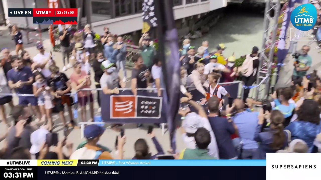 UTMB®️ 2021 Replay (EN) 6 - End Women