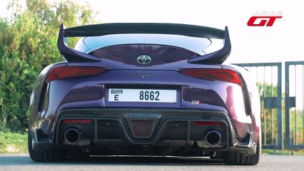 اخيرا اقوى تعديل على تويوتا سوبرا الجديدة