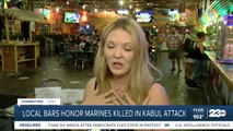 Local bars honor marines killed in Kabul attack
