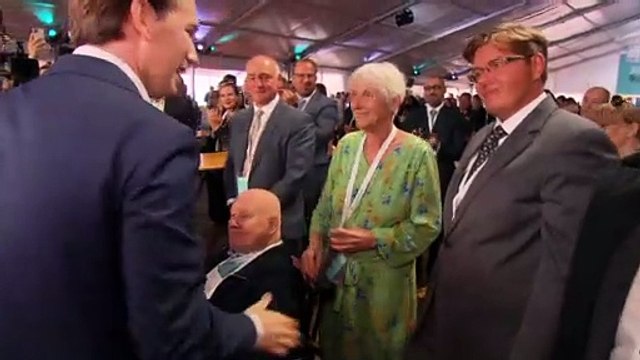 El canciller Sebastian Kurz repite como presidente del PP austriaco