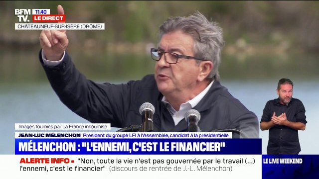 Zemmour ça veut dire 'olive' en arabe : Mélenchon s'en prend à Éric Zemmour, opposé au concept de créolisation