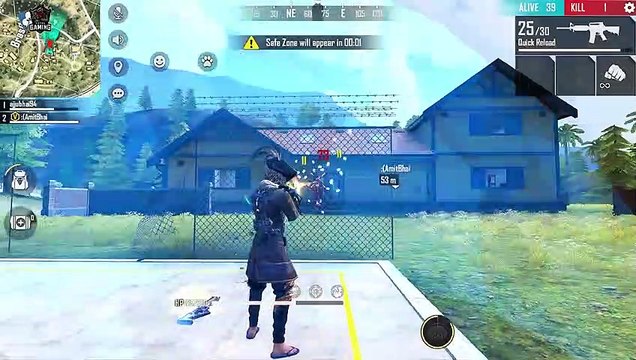 Duo vs Squad Ajjubhai and Amitbhai Best Gameplay Moment #58 Garena Free Fire