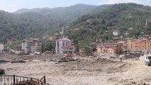 Son dakika haberi... KASTAMONU - Bozkurt'taki sel felaketinin 18'inci gününde çalışmalar aralıksız sürüyor