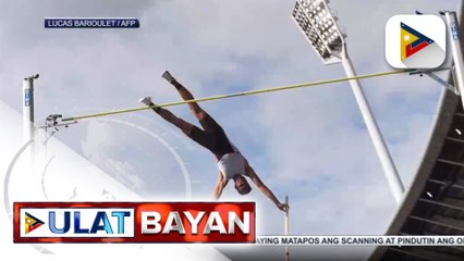 Bagong Philippine pole vault record, itinala ni Obiena