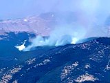 2 helikopter ve 1 uçağın müdahale ettiği Tunceli'deki orman yangınının yüzde 95'i söndürüldü