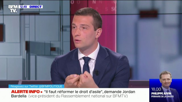Jordan Bardella: À Fréjus, le 12 septembre, Marine Le Pen se mettra en retrait de la présidence du Rassemblement national