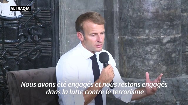 Macron à Mossoul: la vrai lutte contre le terrorisme est contre ses causes