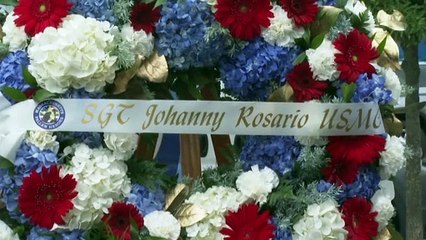 Tanta rabbia alla veglia di uno dei Marines morti a Kabul