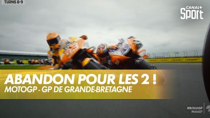 Choc entre Marc Marquez et Jorge Martin ! - GP de Grande-Bretagne