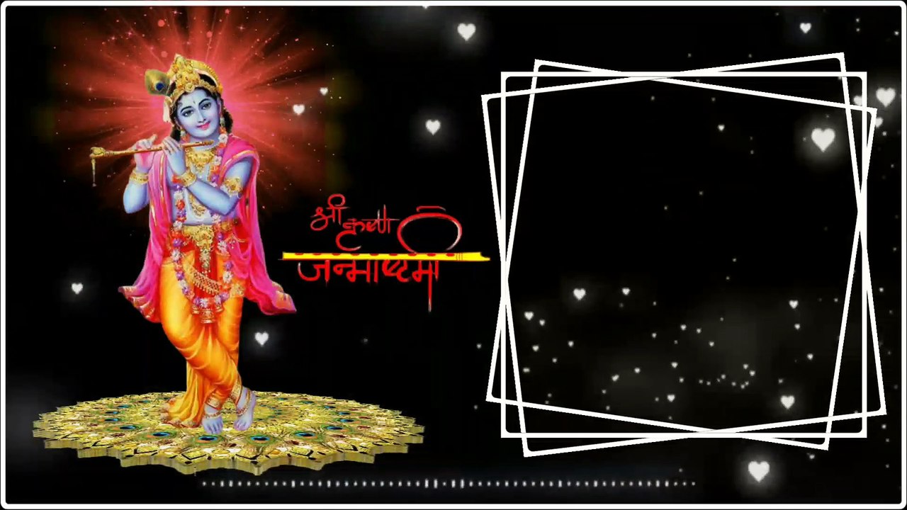 special krishna Janmashtami Template Black Screen Status | krishna janmashtami black template 2021