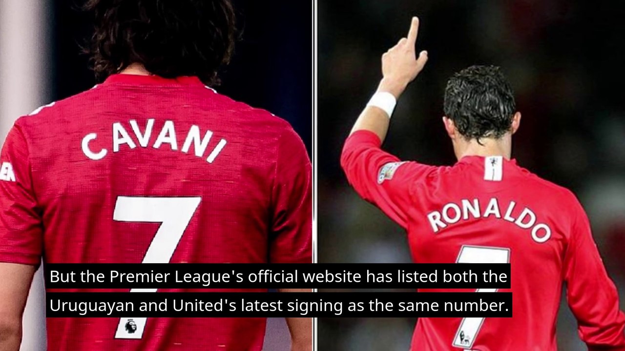 Premier League Cause Confusion As They List Cristiano Ronaldo's Man Utd Shirt Number