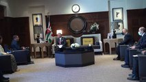 جلالة الملك عبدالله الثاني يستقبل رئيس حكومة الوحدة الوطنية الليبية عبدالحميد الدبيبة في قصر الحسينية