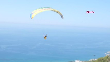 SPOR Alanya'da yamaç paraşütü müsabakaları yapıldı