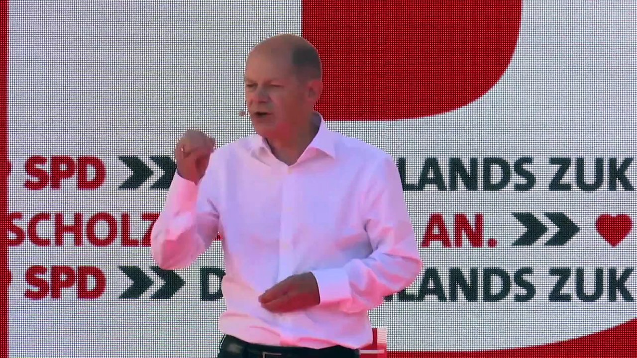 Erstes TV-'Triell': Forsa-Umfrage sieht Scholz als Sieger (36%)