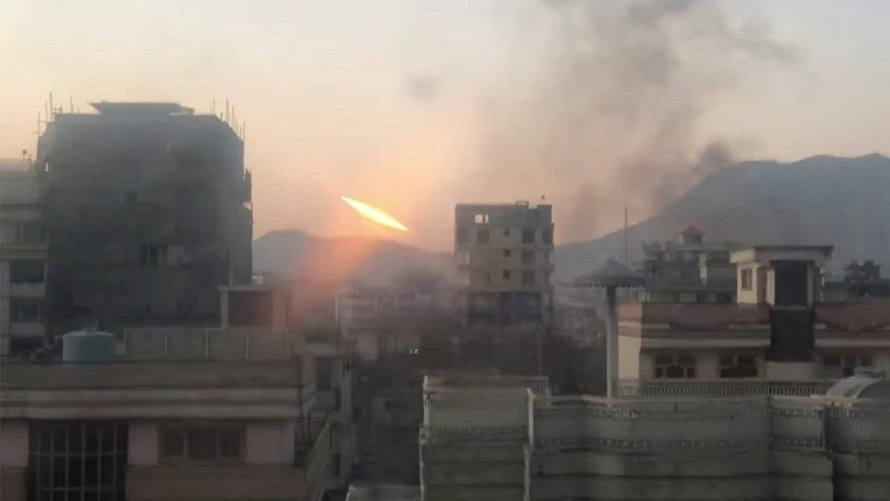 Rocket attack on the residential area near Kabul airport
