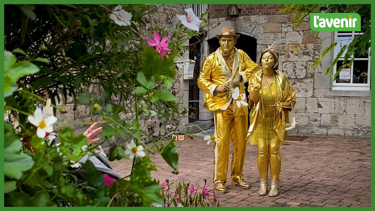 Bienvenue dans l'univers magique des statues vivantes