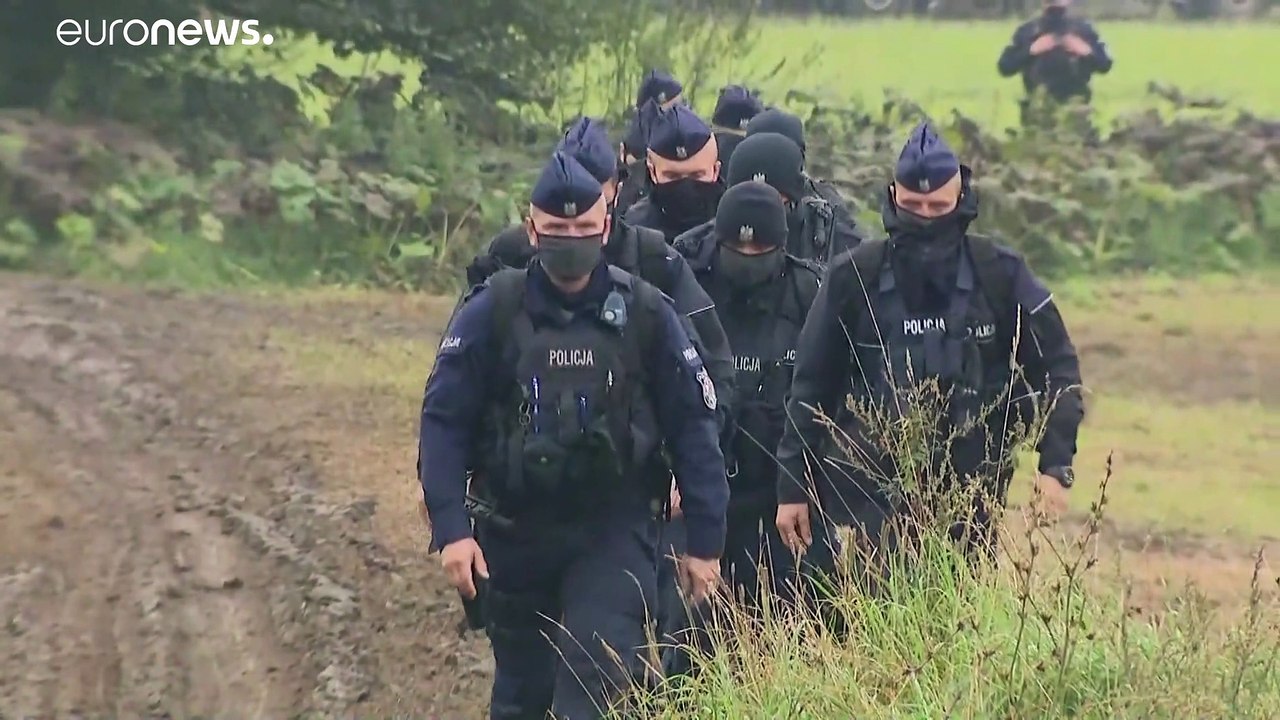 Polen: Mindestens 28 Migranten sitzen an Grenze zu Belarus fest