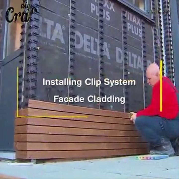 How to installing clip system facade cladding with the Ultimate Clip ...