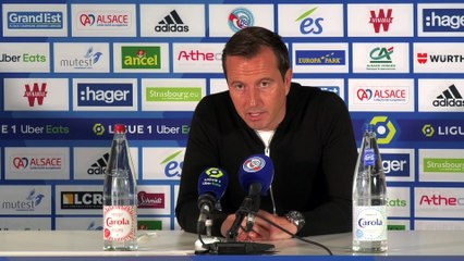 Julien Stéphan : "Notre dispositif de base"