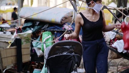 A Sao Paulo, ces nouveaux sans-abri poussés à la rue par la pandémie