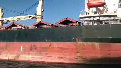 İtalya’dan gelen yük gemisi Kınalıada’da arızalandı