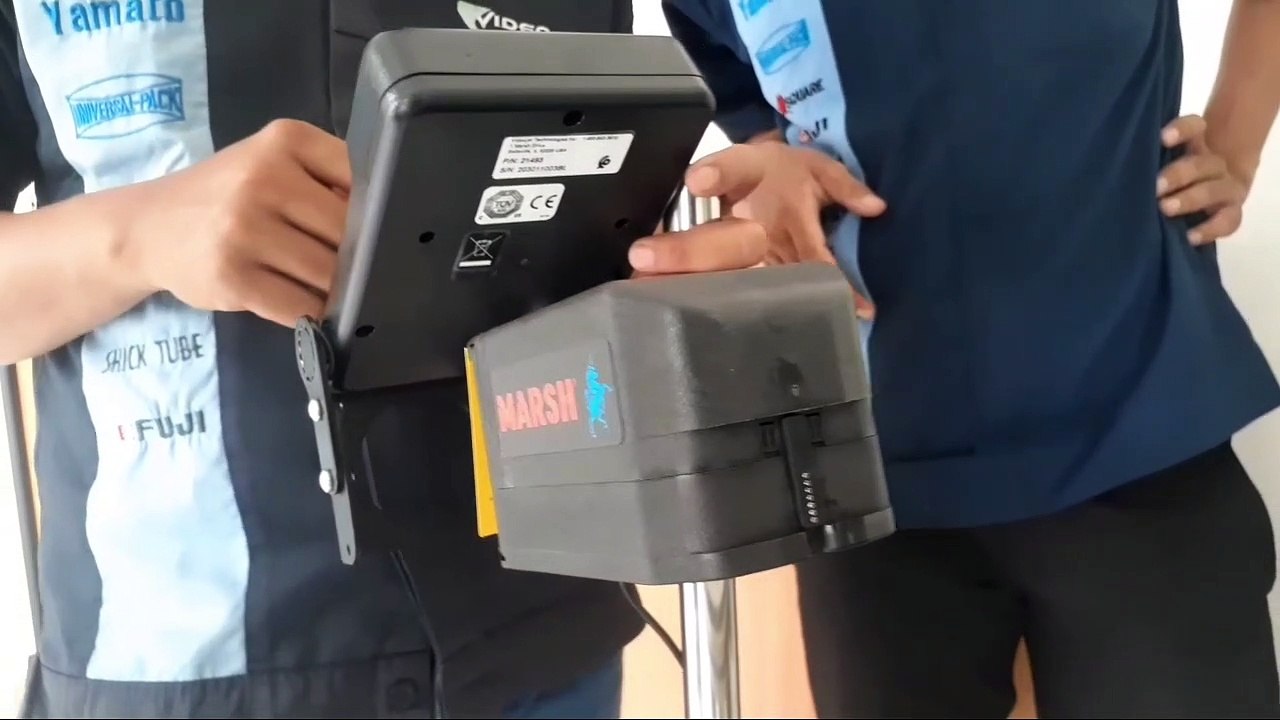 Test Printing Printer Marsh Unicorn | Videojet