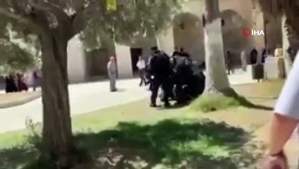 - İsrail güçlerinden Mescid-i Aksa'da Filistinli engelli gence saldırı