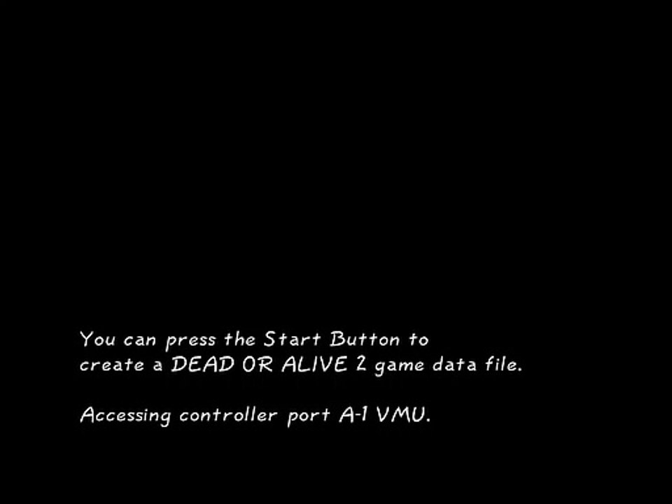 Dead or Alive 2 online multiplayer - dreamcast