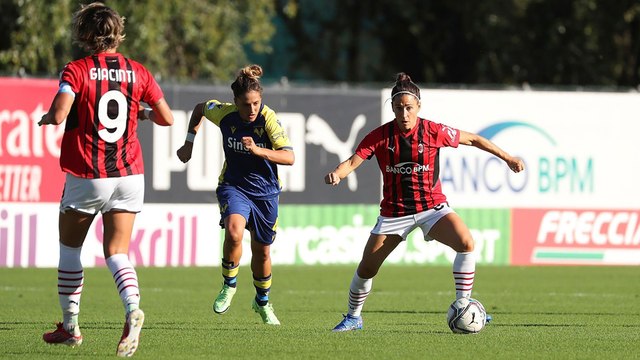Milan-Hellas Verona, Serie A Femminile 2021/22: la partita