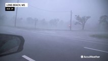 Waves, wind and rain; Hurricane Ida hits the US