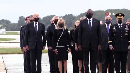 - Biden, Afganistan’daki saldırılarda hayatını kaybeden ABD askerlerinin cenazelerini karşıladı