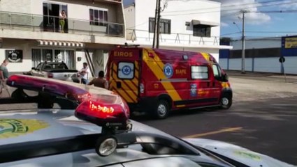 Homem sofre luxação no pé após confusão com o cunhado no Bairro Parque São Paulo