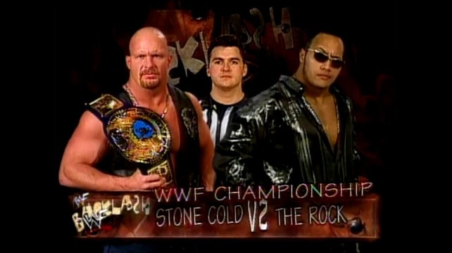 The Rock vs. Stone Cold Steve Austin (WWF Backlash 1999)