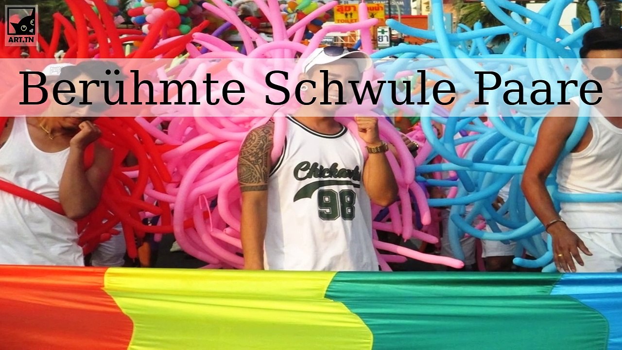 7 berühmte schwule Paare, die keine Angst haben, aufzutauchen