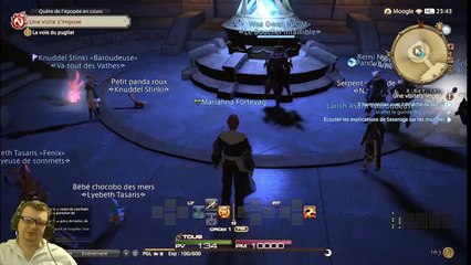FF14 Reroll 100% scenario 02 exploration et monter de niveau