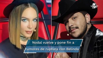 Christian Nodal regresa a Instagram y con la foto de su compromiso con Belinda