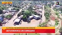 Detuvieron a un comisario